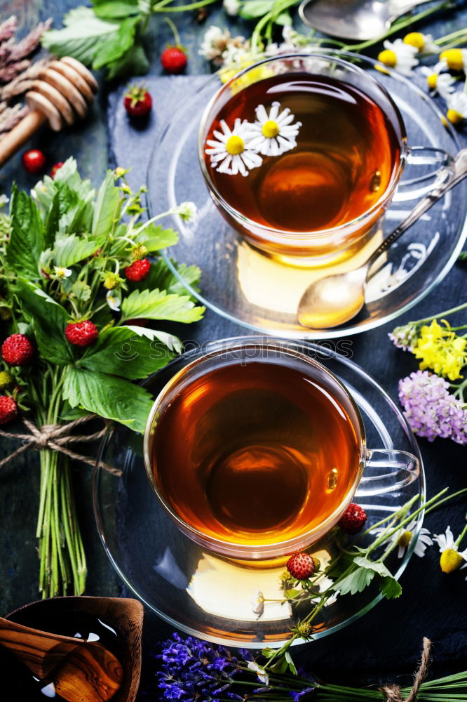 Similar – Image, Stock Photo Cup with herbal tea Food
