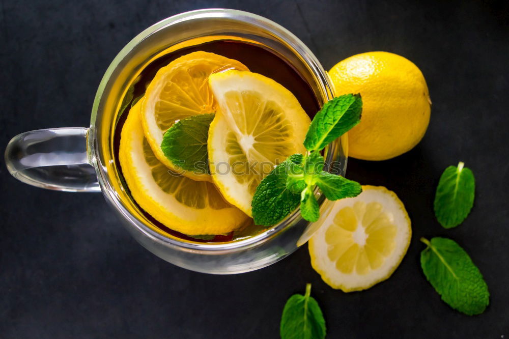 Similar – Image, Stock Photo Ingredients for lemonade or cocktails