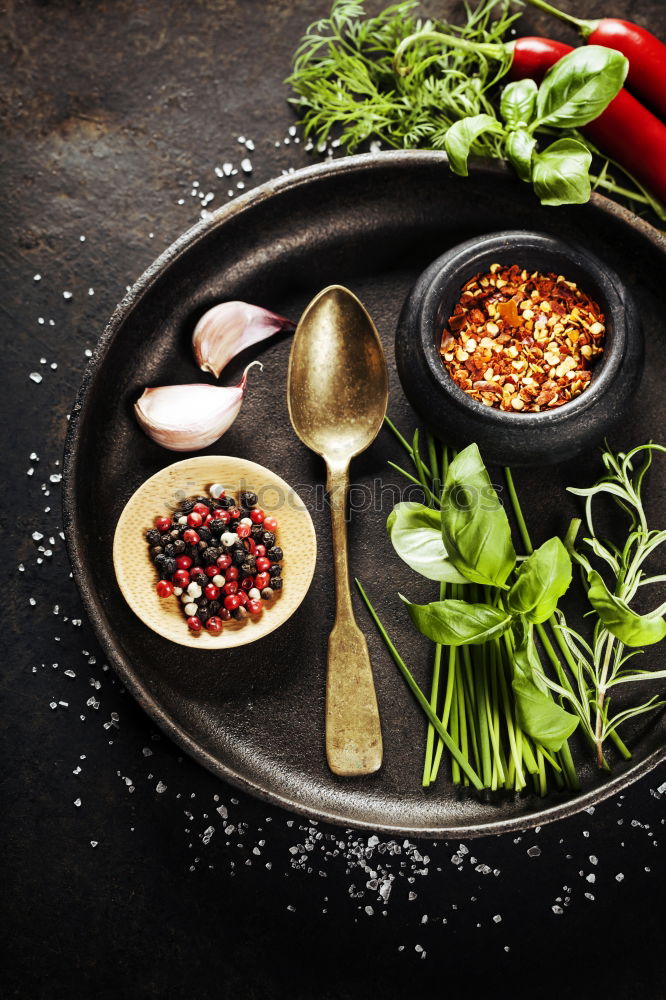 Similar – Image, Stock Photo Fresh ingredients for salad