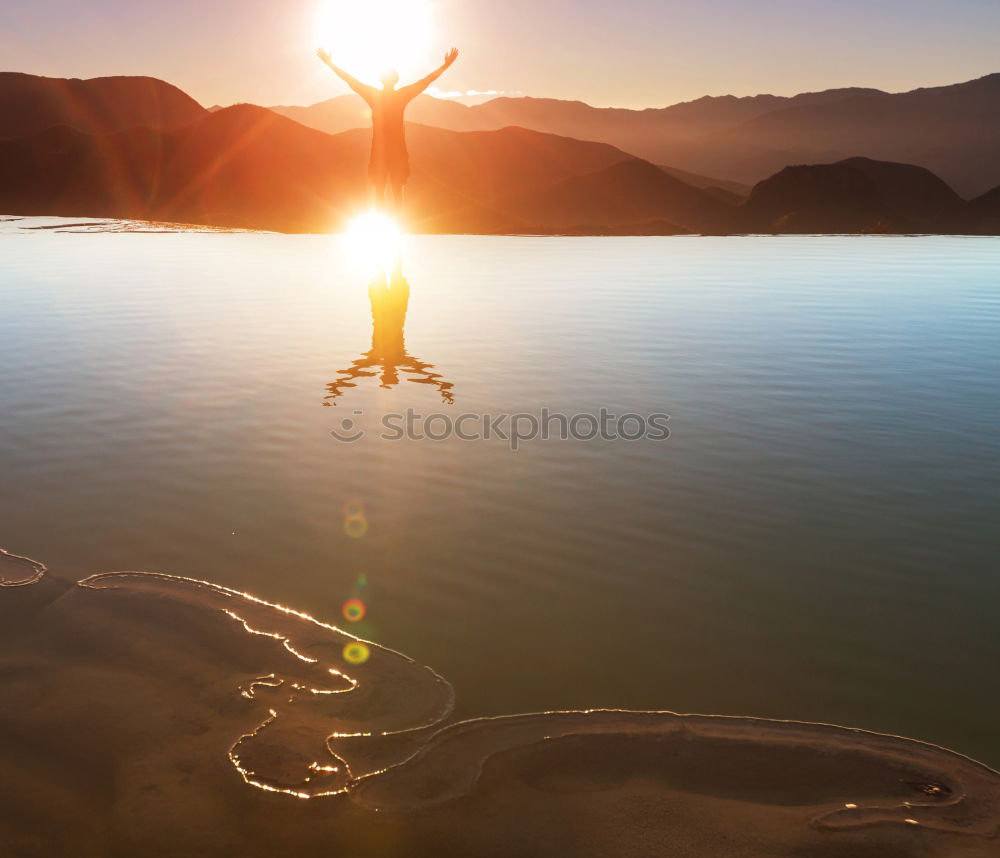 Similar – A helicopter flows into the sunset in Rio de Janeiro