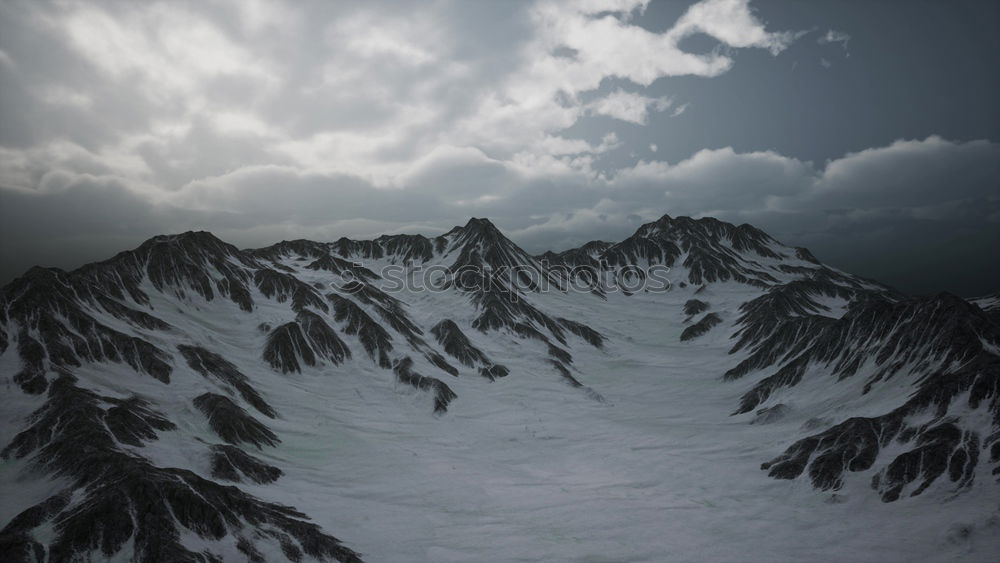 Similar – Alpen Vogelperspektive