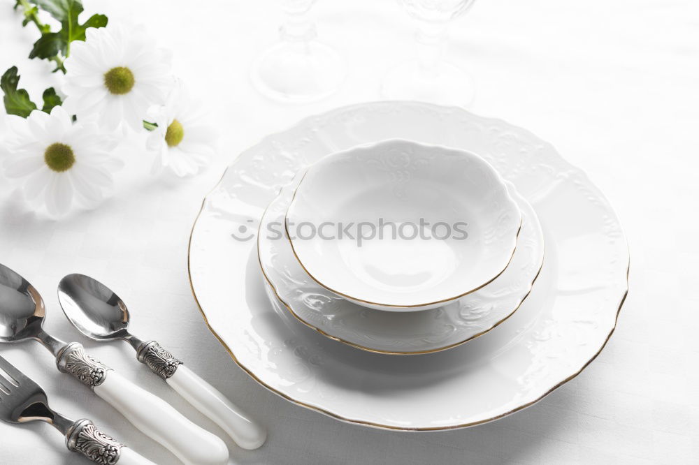 Image, Stock Photo cup of black coffee espresso on a white wooden surface