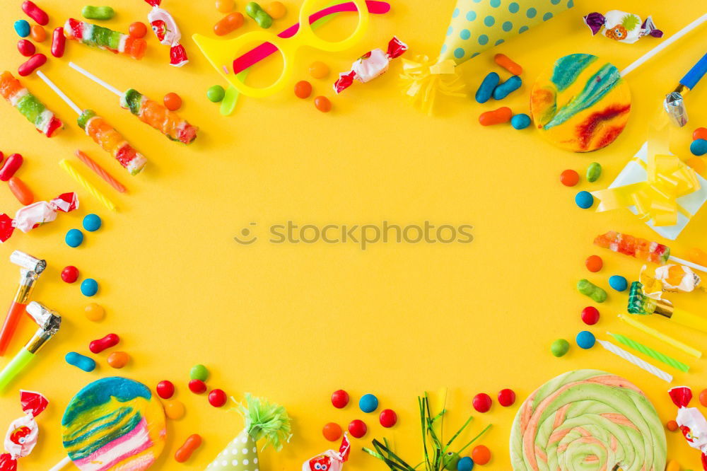 Similar – Colourful ice cream on a stick and fresh fruit