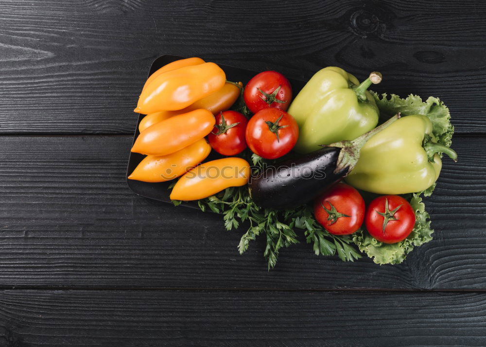 Similar – Image, Stock Photo Fresh vegetables on a wooden table