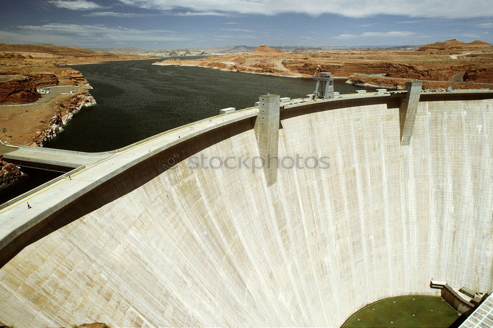 Image, Stock Photo Hoover Dam Clouds