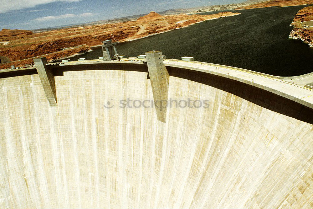 Similar – Image, Stock Photo Hoover Dam Clouds