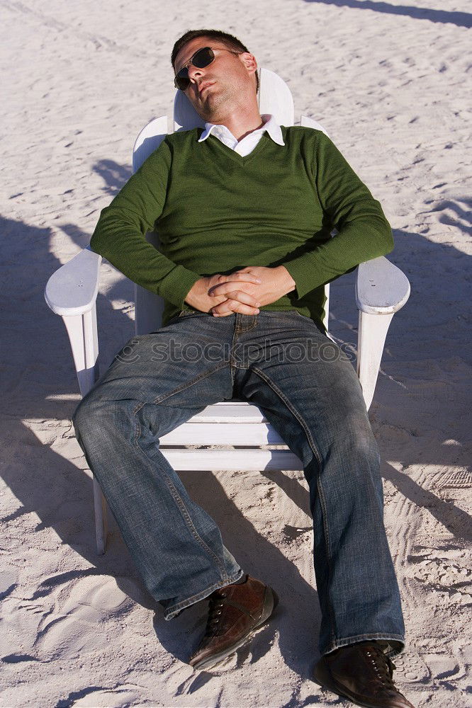 Similar – Handsome man, model of fashion, wearing a sun hat