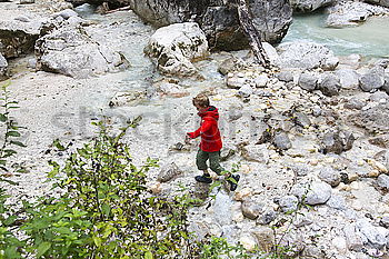 Similar – Image, Stock Photo Woman posing on tropical stream