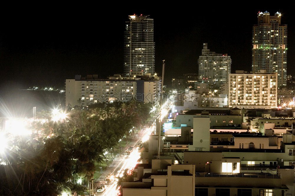 Similar – Image, Stock Photo Evening city traffic