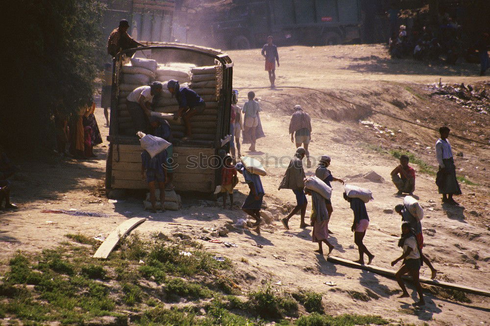 Similar – Image, Stock Photo Street scene 1 Transport