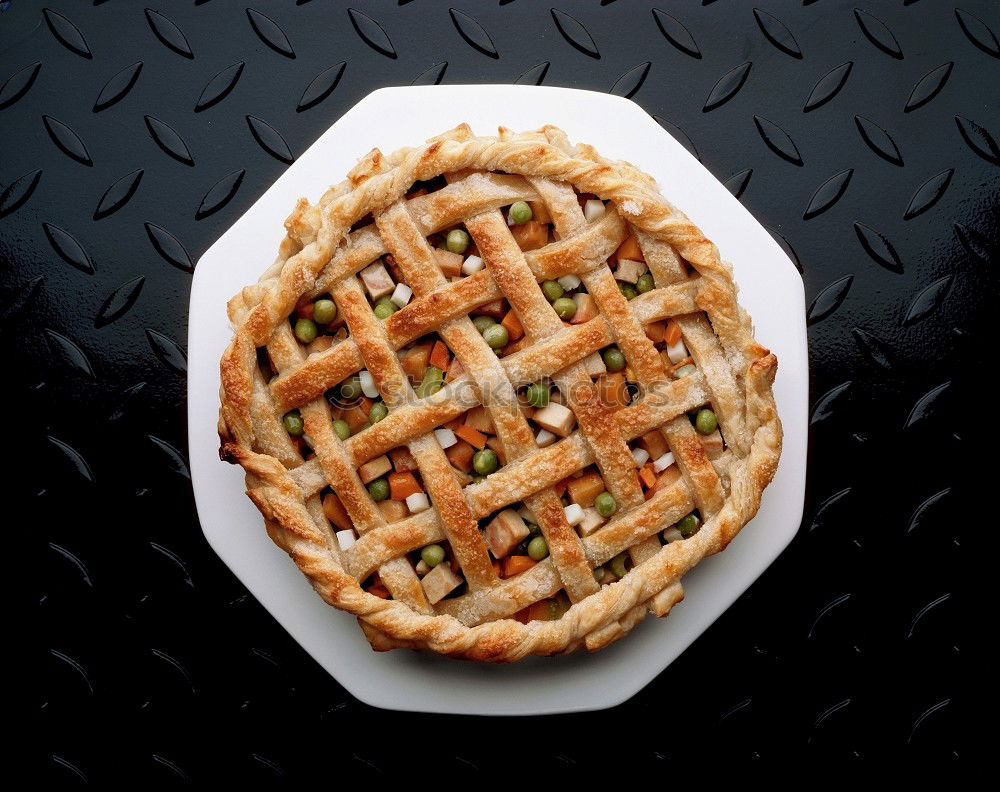 Similar – Image, Stock Photo Preparation of an apple pie on wooden table