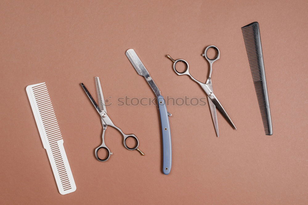 Similar – Image, Stock Photo Equipment for shaving and haircut