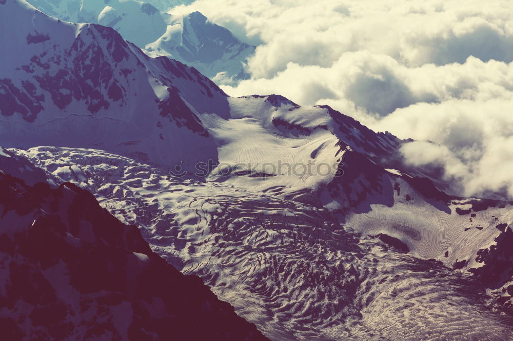 Similar – Image, Stock Photo Mountain panorama in South Tyrol | E5 Alpine crossing