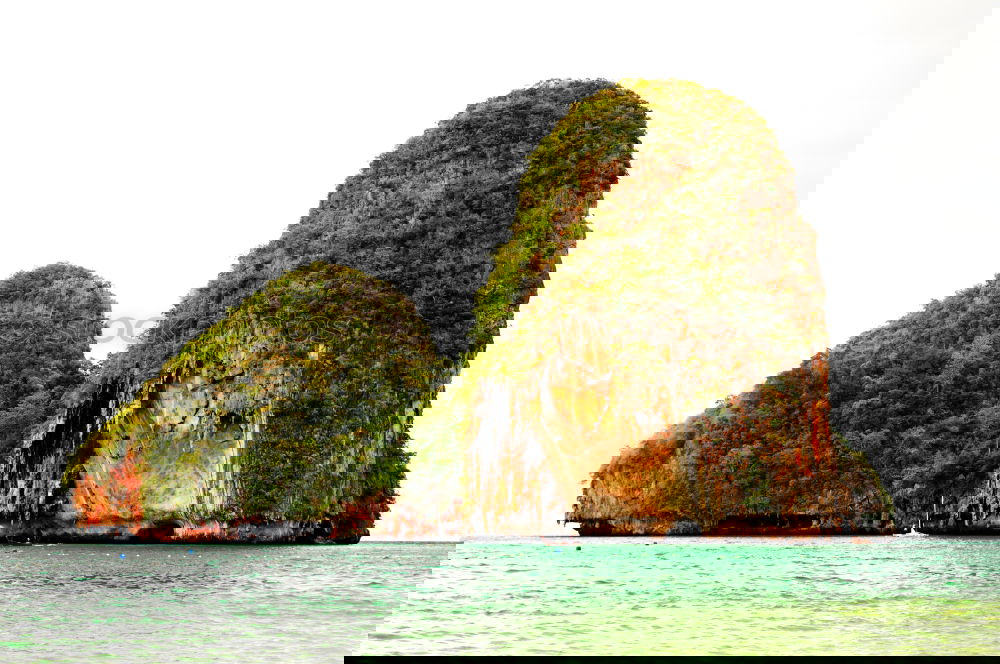 Similar – Image, Stock Photo James Bond Rock Krabi