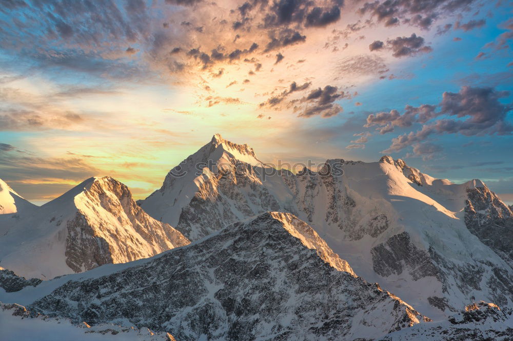 Similar – Foto Bild Bergpracht Saas-Grund