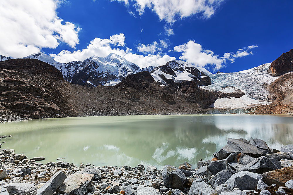 Similar – Image, Stock Photo Mountain lake