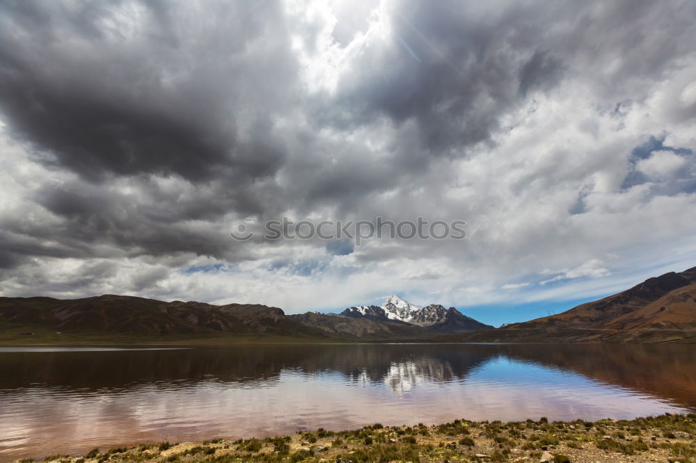 Similar – View from the Seekofel hut in the Dolmites