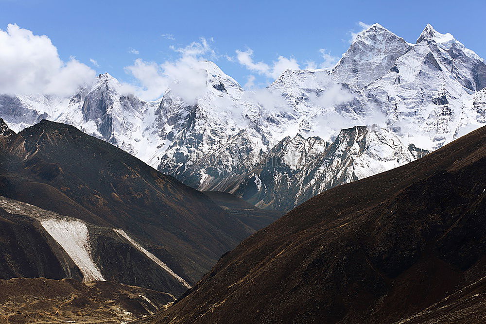 Similar – Image, Stock Photo Jharkot Village on the Annapurna Circuit