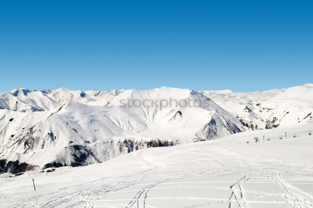 Similar – Schnee-Ente Skifahrer