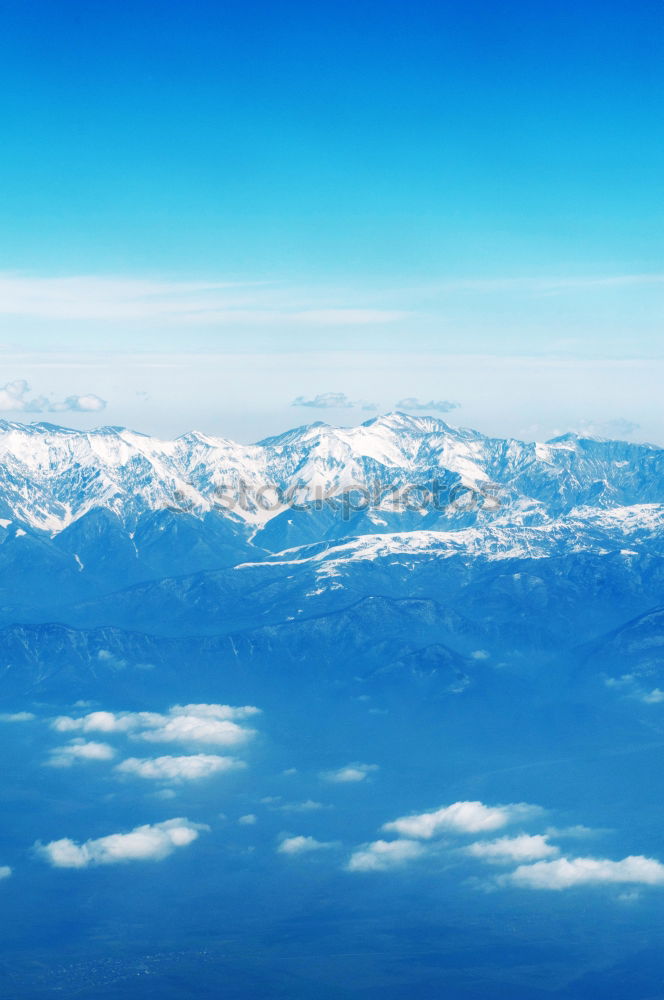 Similar – Die Alpen Flugzeug