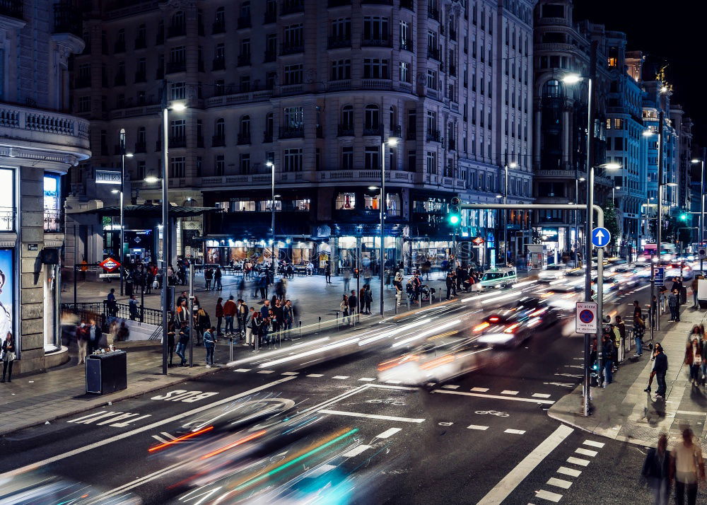 Similar – Night time at Berlin Friedrichstrasse