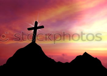 Similar – Image, Stock Photo summit cross Peak