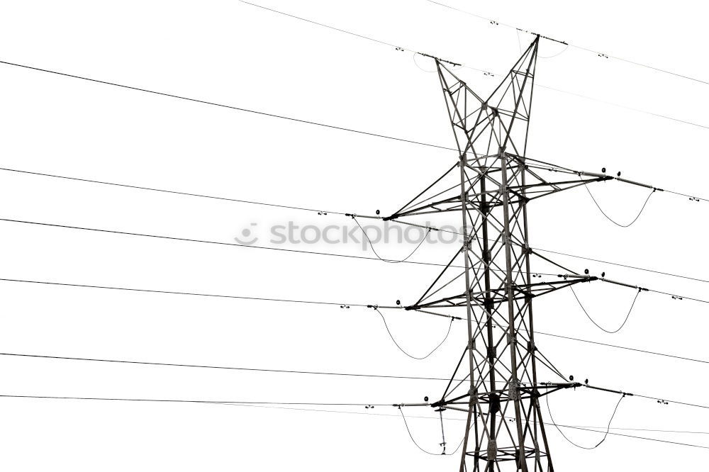 Similar – Image, Stock Photo Power pole like in omas times