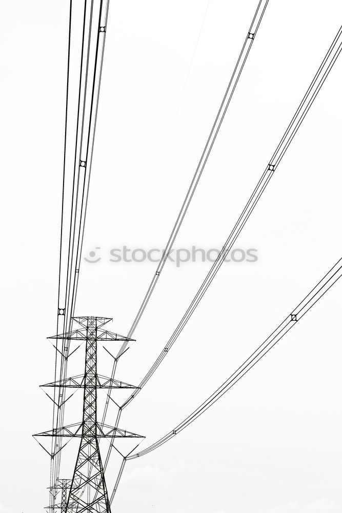 Similar – Image, Stock Photo Power pole like in omas times