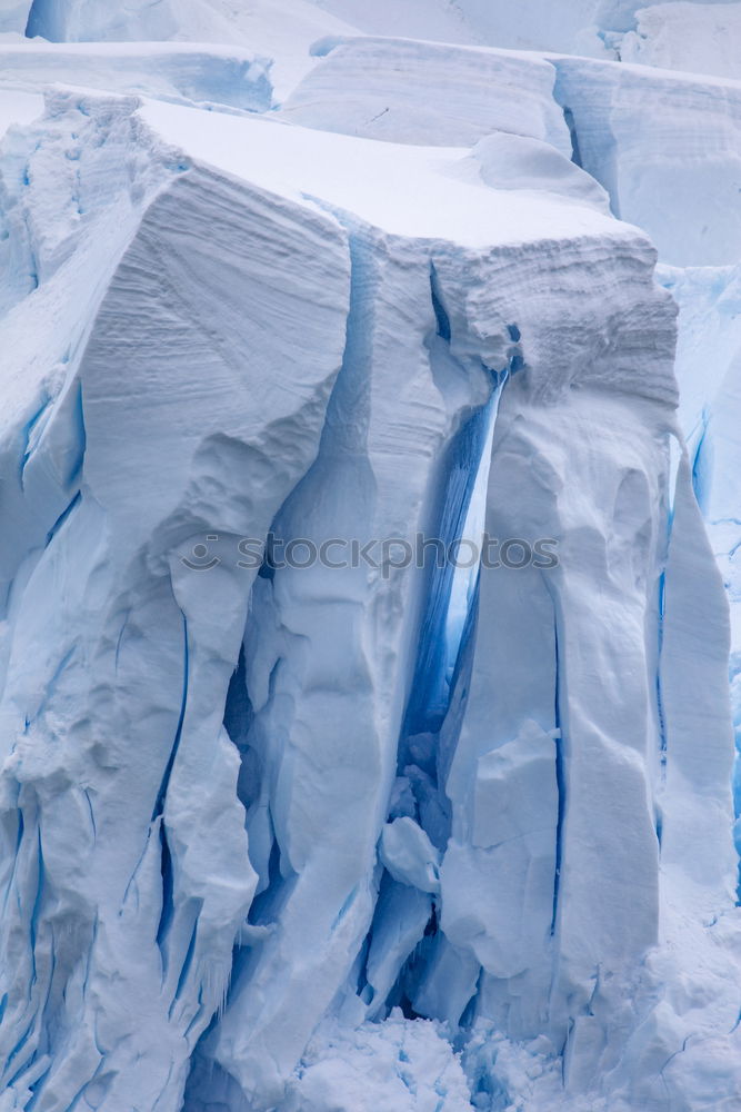 Similar – Wall of glacier in sea