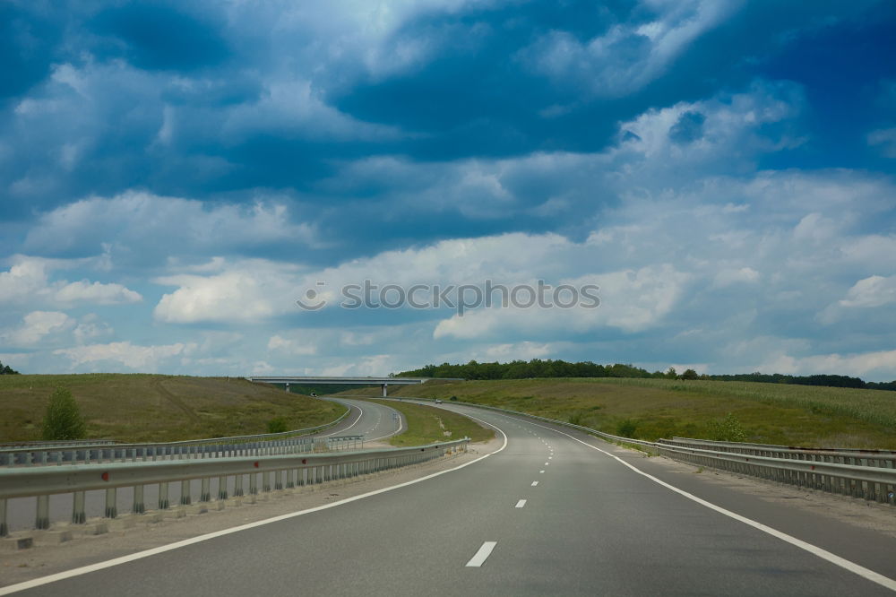 Similar – Image, Stock Photo freeway Highway Street