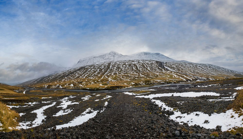 Image, Stock Photo On Top Of The Mountain I