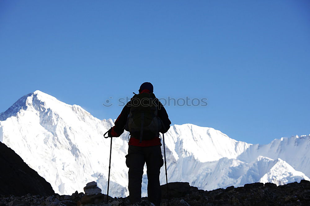 Similar – Ama Dablam Nature