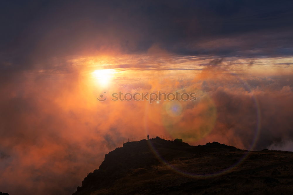 Similar – Foto Bild der himmel brennt rot