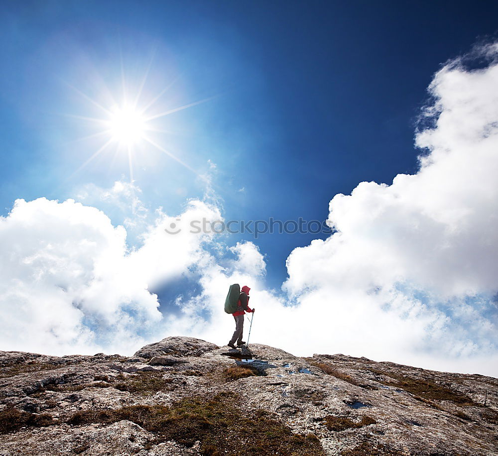 Similar – Lighthouse above the clouds.