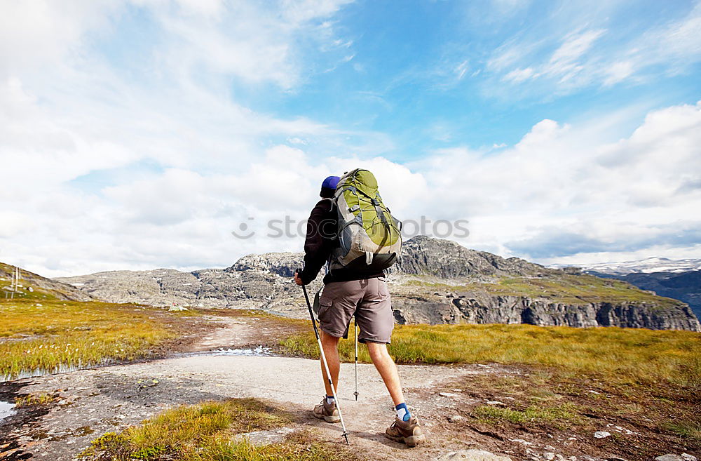 Similar – Image, Stock Photo into the mountains