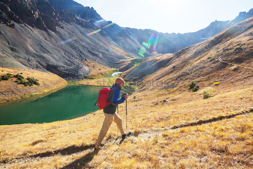 Similar – Image, Stock Photo A path to adventure!