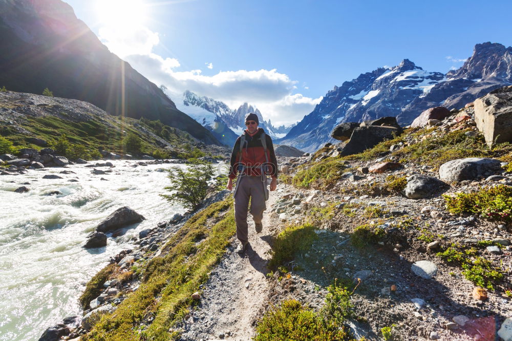 Similar – Image, Stock Photo A path to adventure!