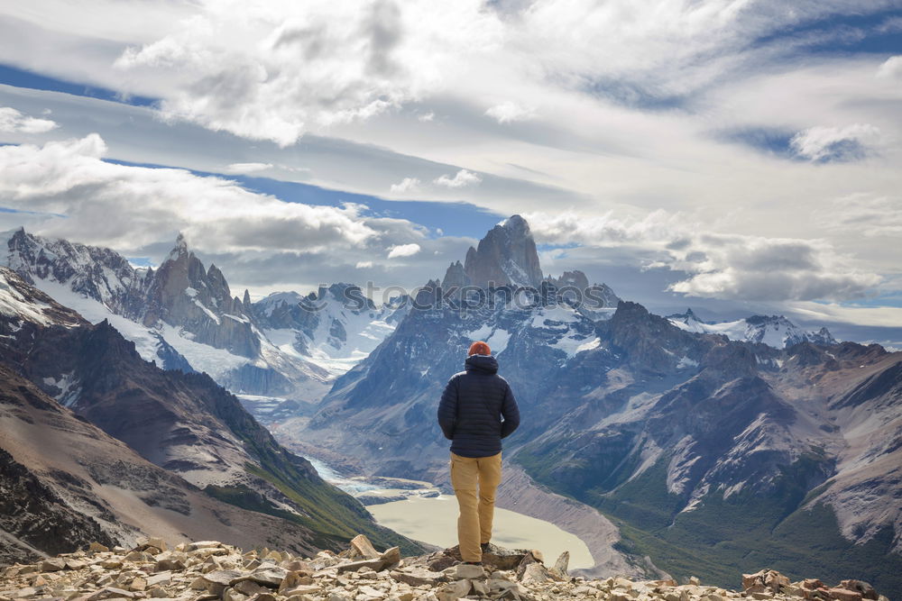 Similar – Aconcagua Trekking Hiking