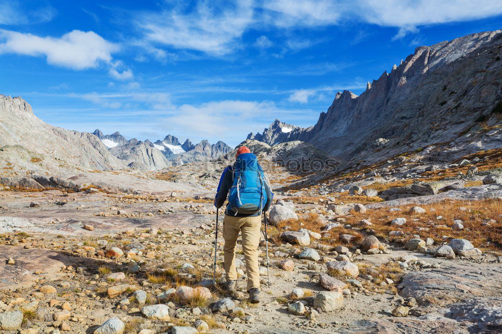 Similar – Aconcagua Trekking Hiking