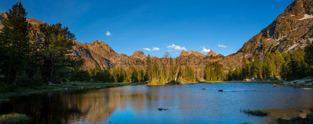 Similar – reflections in lake seebensee