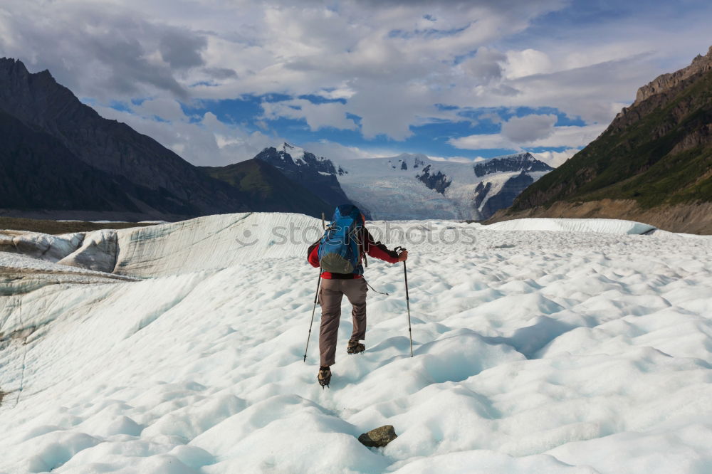 Similar – Image, Stock Photo hiking in norway Landscape