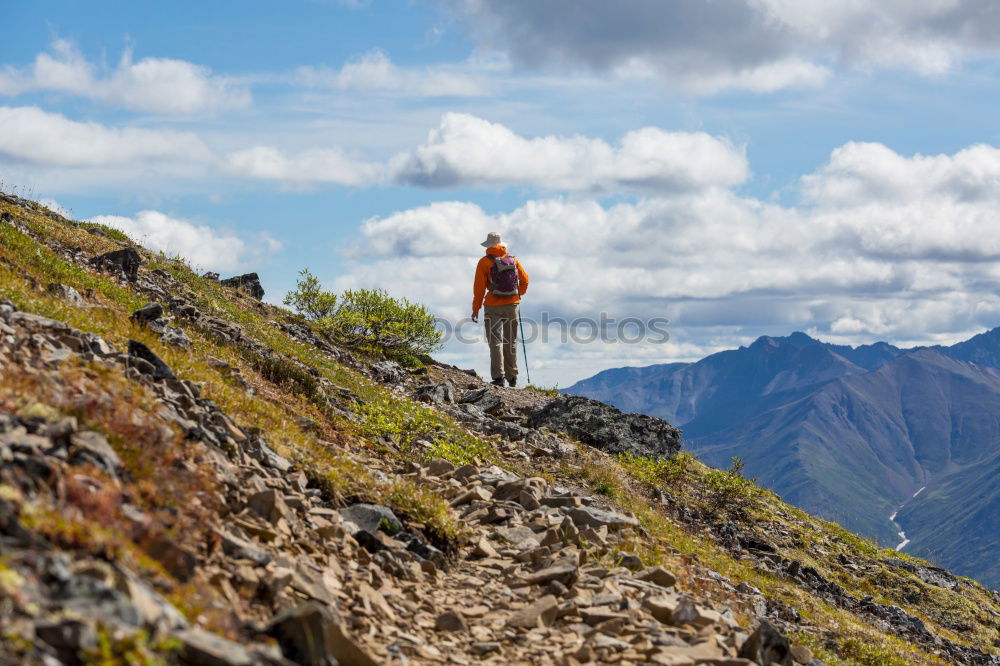 Image, Stock Photo fair-weather walk