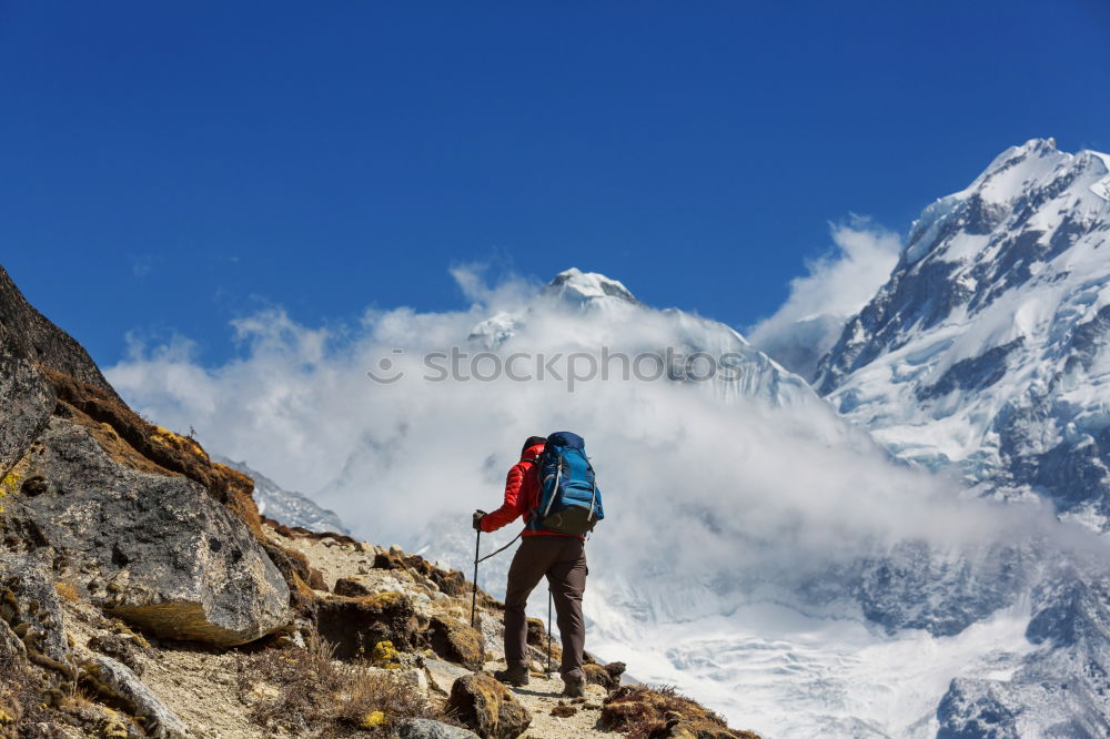 Similar – Ama Dablam Nature