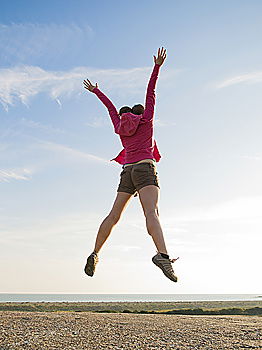 Similar – Image, Stock Photo Strong man exercising on bar near sea