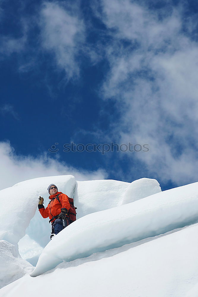 Similar – Image, Stock Photo above the clouds Clouds