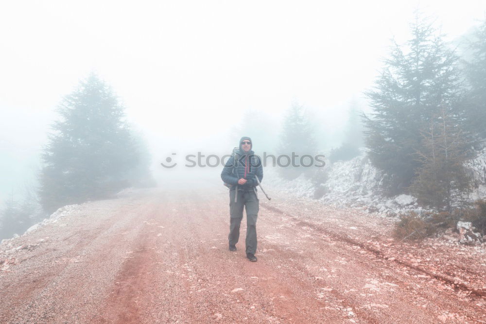 Similar – Image, Stock Photo whiteway Human being