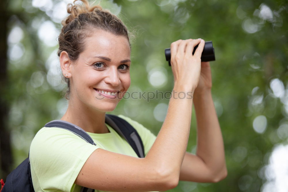 Similar – Athletic Women Drinking Water After an Exercise