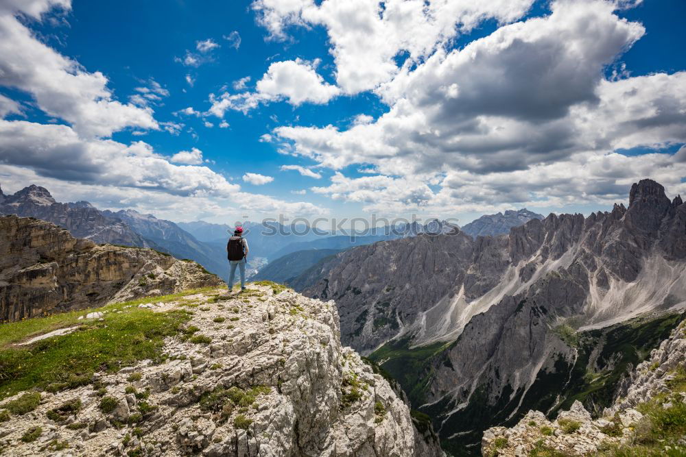 Similar – Image, Stock Photo Dolomites High plain