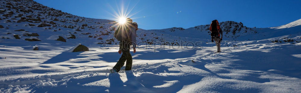 Similar – Gegenlicht Kunstschnee