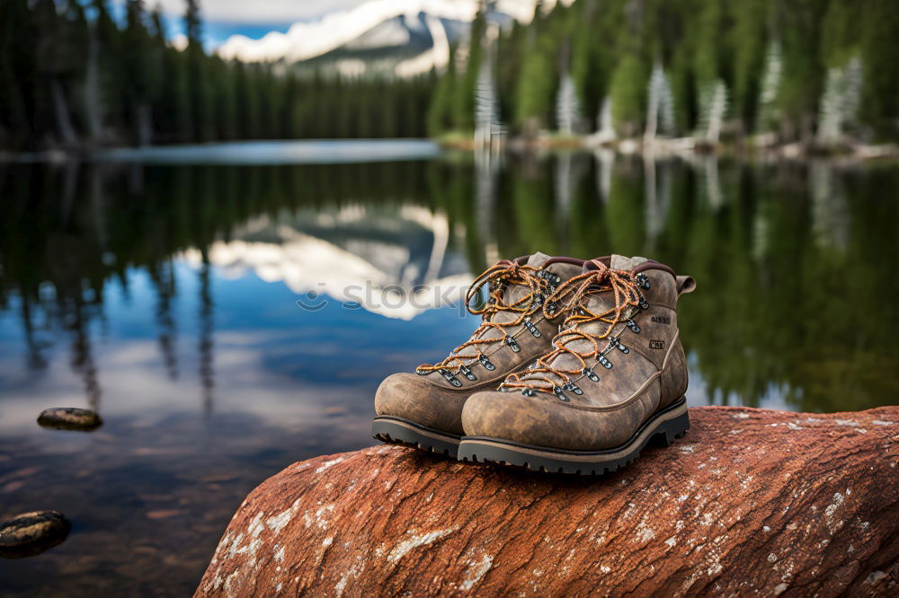 Similar – Image, Stock Photo hiking time